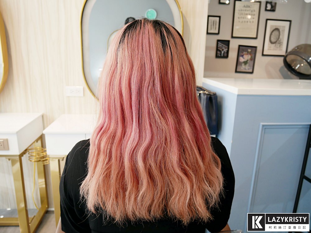 【府中染髮推薦】氣質藍黑髮x小心機雙色染 Azone寶貝店 不分長短燙染1499！