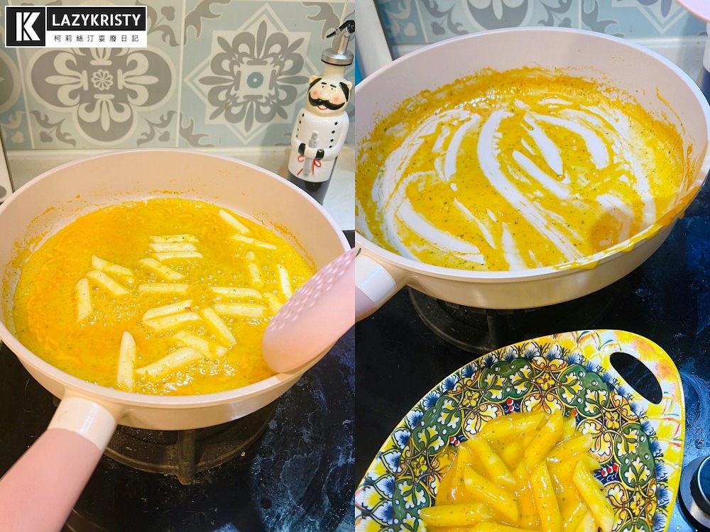 【美到想搬進廚房】NEOFLAM韓國鍋具x粉色系Sherbet蜜桃雪酪 ｜電磁爐也能用的陶瓷鍋具推薦