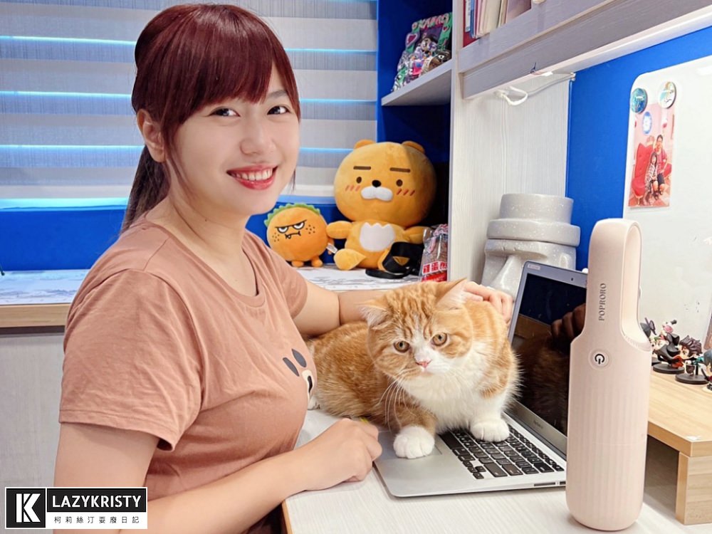 【無線手持吸塵器推薦】美到沒朋友的POPRORO吸塵器開箱！可水洗濾網更省錢（內附大吸力測試影片）