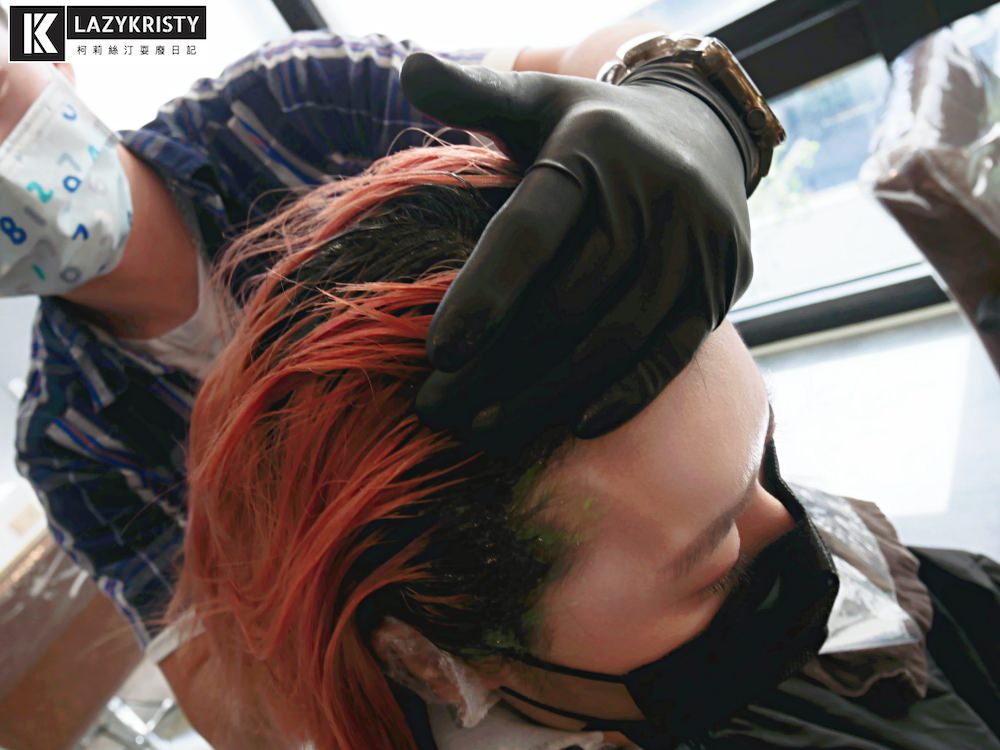 【府中染髮推薦】氣質藍黑髮x小心機雙色染 Azone寶貝店 不分長短燙染1499！