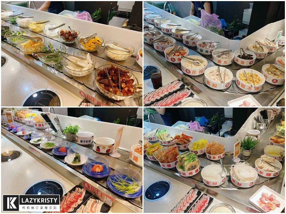 【台中平價火鍋推薦】大食怪天堂！199起就能迴轉台吃到飽的花漾轉轉鍋