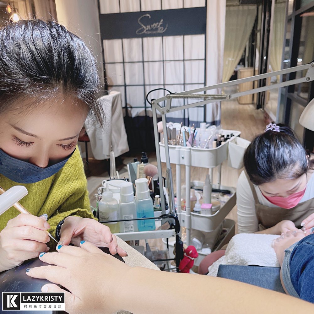 【台北美甲。Sweet Nails.涵式紋繡】親民平價的高質感光療推薦！保證一試成主顧的足部保養