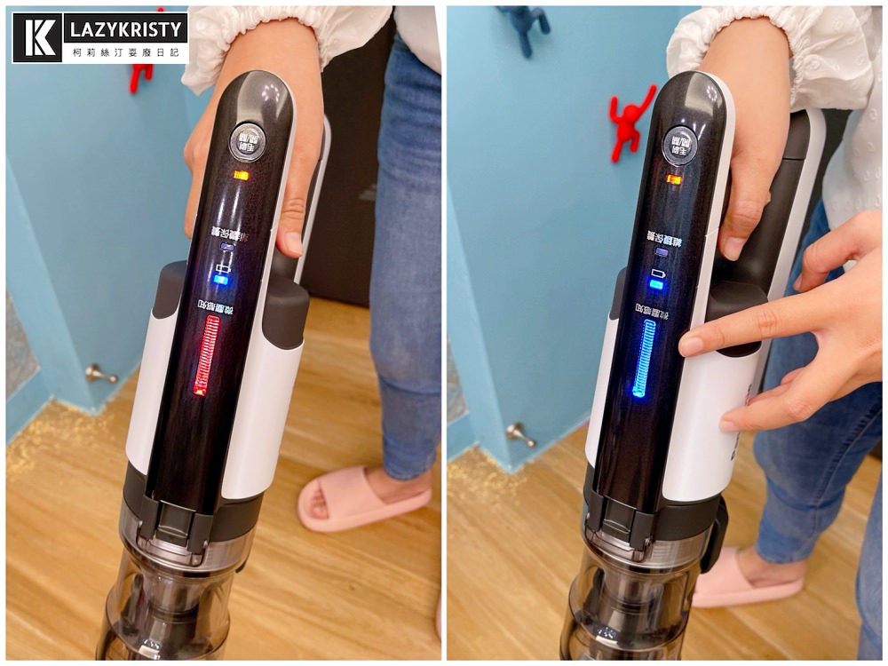 【吸塵器推薦】超猛微塵感知+壁咚吸頭！Panasonic 日本製無線吸塵器 MC-BJ990 開箱心得