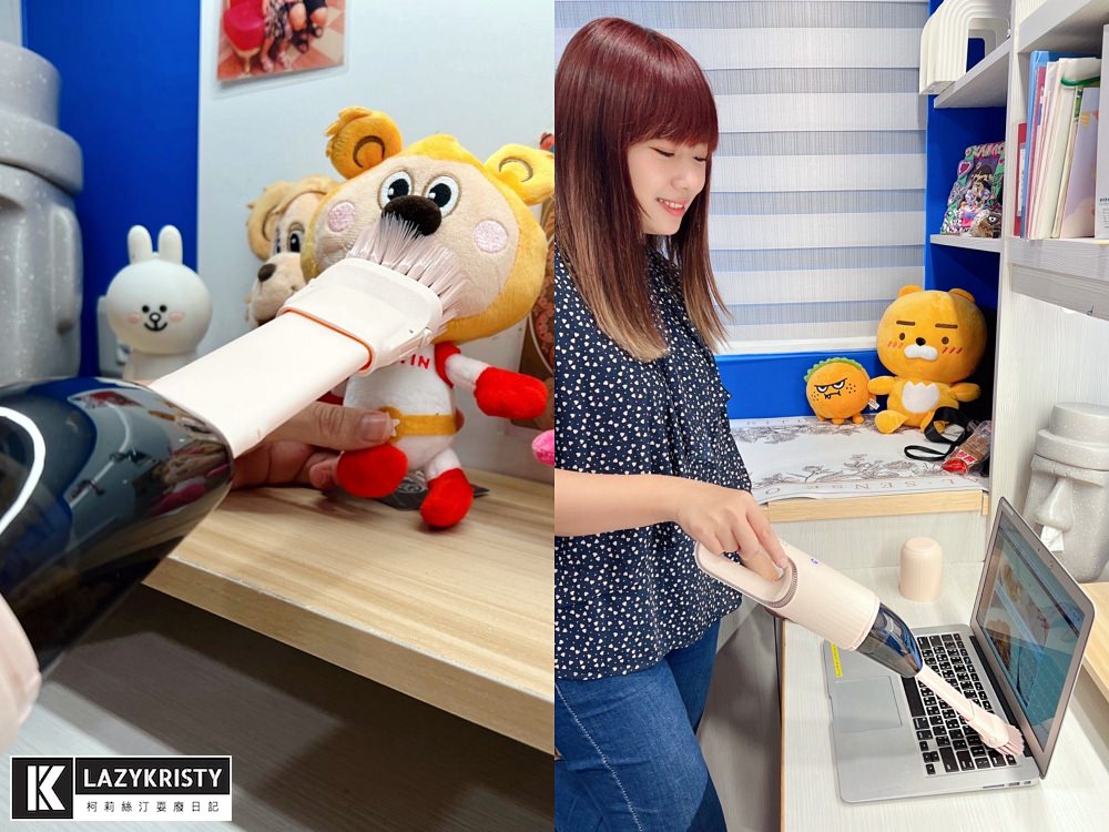 【無線手持吸塵器推薦】美到沒朋友的POPRORO吸塵器開箱！可水洗濾網更省錢（內附大吸力測試影片）