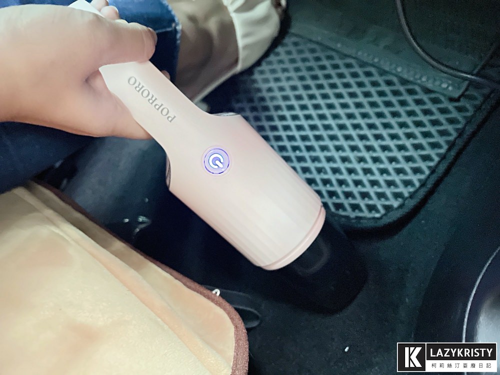 【無線手持吸塵器推薦】美到沒朋友的POPRORO吸塵器開箱！可水洗濾網更省錢（內附大吸力測試影片）