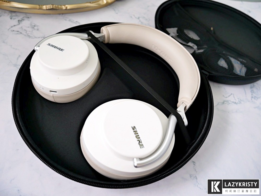 【SHURE AONIC 50開箱】兼具顏值與音質的耳罩式藍牙耳機！主動式抗噪+APP調整個人設定