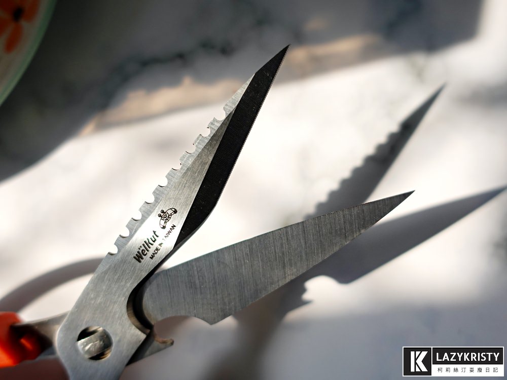 【食物剪刀推薦】烤肉露營一支抵四支！WellCut紅蟳牌可拆式多功能廚房剪刀