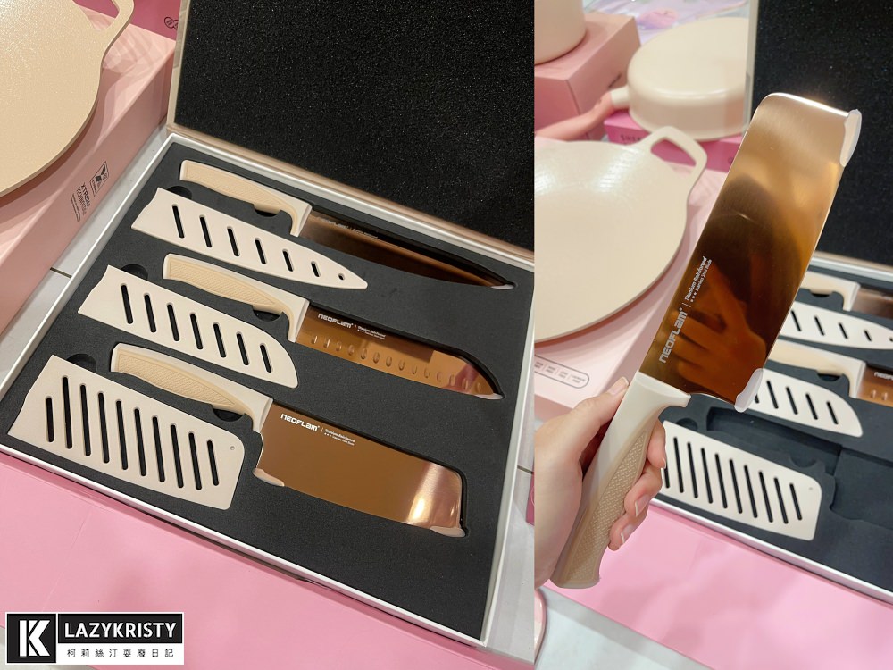 【美到想搬進廚房】NEOFLAM韓國鍋具x粉色系Sherbet蜜桃雪酪 ｜電磁爐也能用的陶瓷鍋具推薦