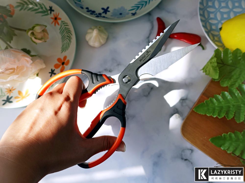 【食物剪刀推薦】烤肉露營一支抵四支！WellCut紅蟳牌可拆式多功能廚房剪刀