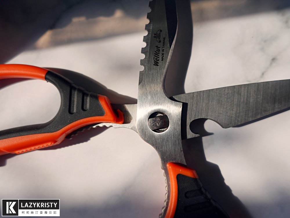 【食物剪刀推薦】烤肉露營一支抵四支！WellCut紅蟳牌可拆式多功能廚房剪刀