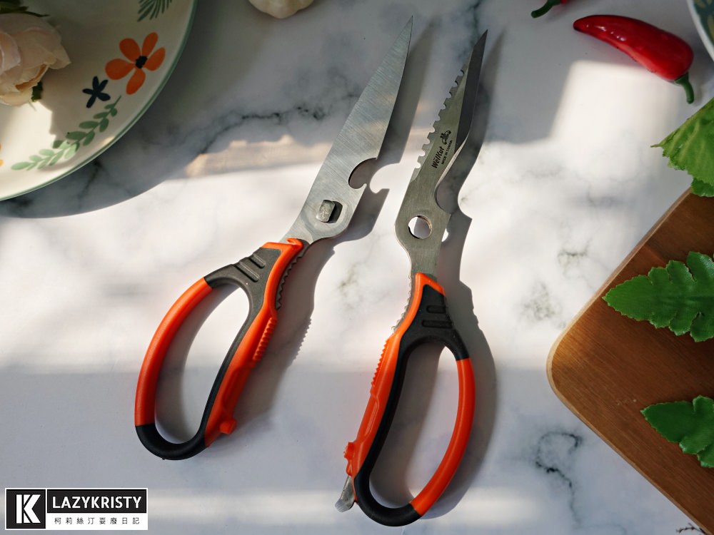 【食物剪刀推薦】烤肉露營一支抵四支！WellCut紅蟳牌可拆式多功能廚房剪刀