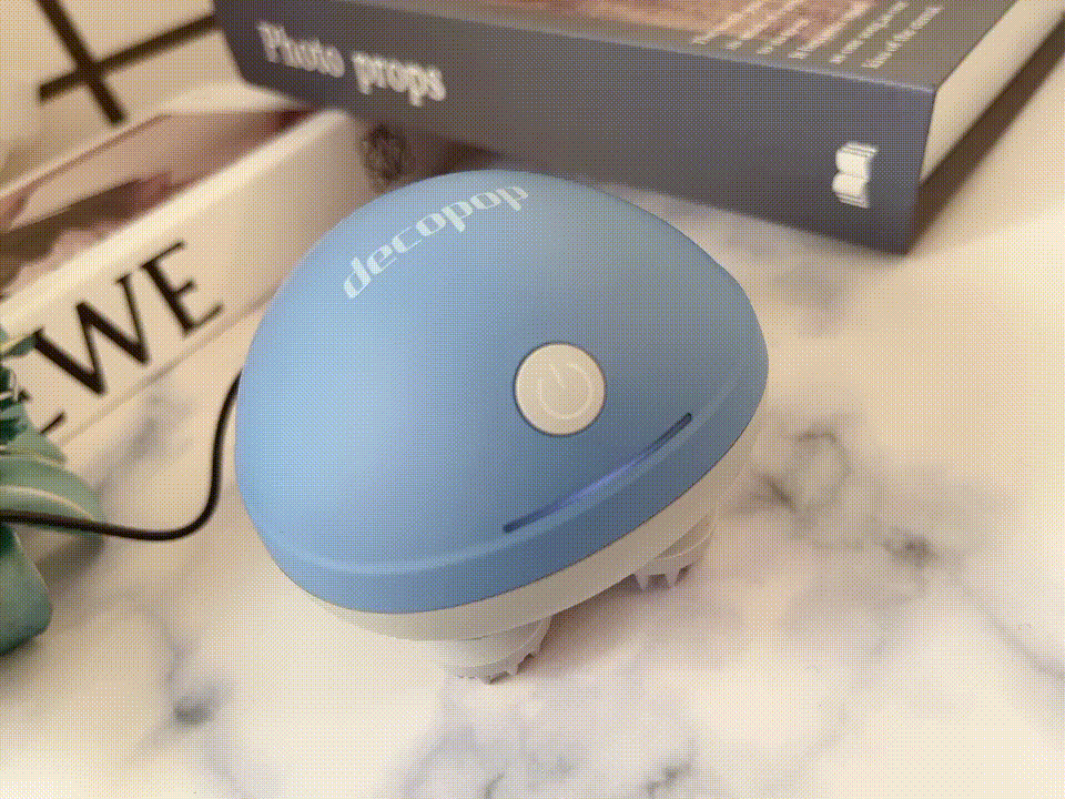 【無線頭部按摩器推薦｜decopop小藍蛋】用這顆能取代按摩師傅嗎？舒緩頭痛的四種實用穴道分享