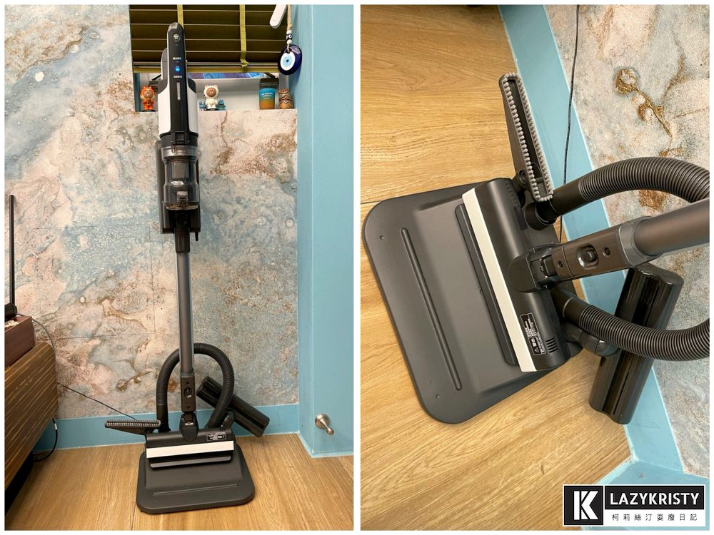 【吸塵器推薦】超猛微塵感知+壁咚吸頭！Panasonic 日本製無線吸塵器 MC-BJ990 開箱心得