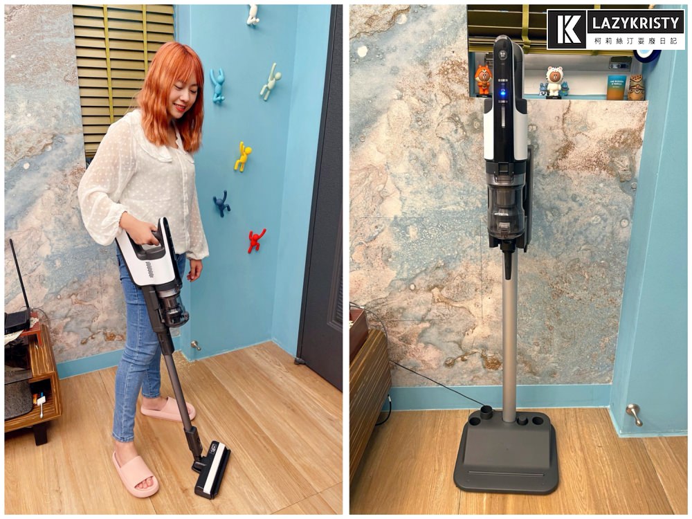 【吸塵器推薦】超猛微塵感知+壁咚吸頭！Panasonic 日本製無線吸塵器 MC-BJ990 開箱心得