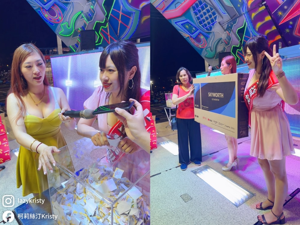 【台南大益夜市】好吃好玩好逛還能抽獎看表演！親子友善+市集儀式感滿滿的台南夜市推薦（每週四五六日營業）