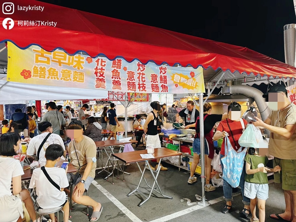 【台南大益夜市】好吃好玩好逛還能抽獎看表演！親子友善+市集儀式感滿滿的台南夜市推薦（每週四五六日營業）