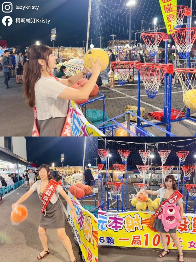 【台南大益夜市】好吃好玩好逛還能抽獎看表演！親子友善+市集儀式感滿滿的台南夜市推薦（每週四五六日營業）