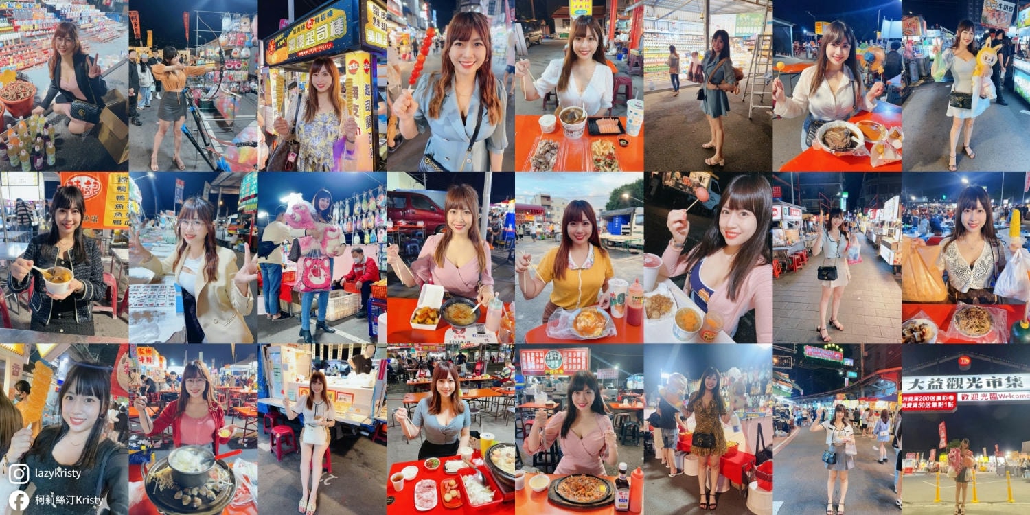 【台南大益夜市】好吃好玩好逛還能抽獎看表演！親子友善+市集儀式感滿滿的台南夜市推薦（每週四五六日營業）