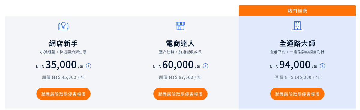 新手踏入電商怎麼選?四大網路開店平台推薦比較(3大功能&架站方案費用完整分析) - 第21張圖 新手踏入電商怎麼選?四大網路開店平台推薦比較(3大功能&架站方案費用完整分析)